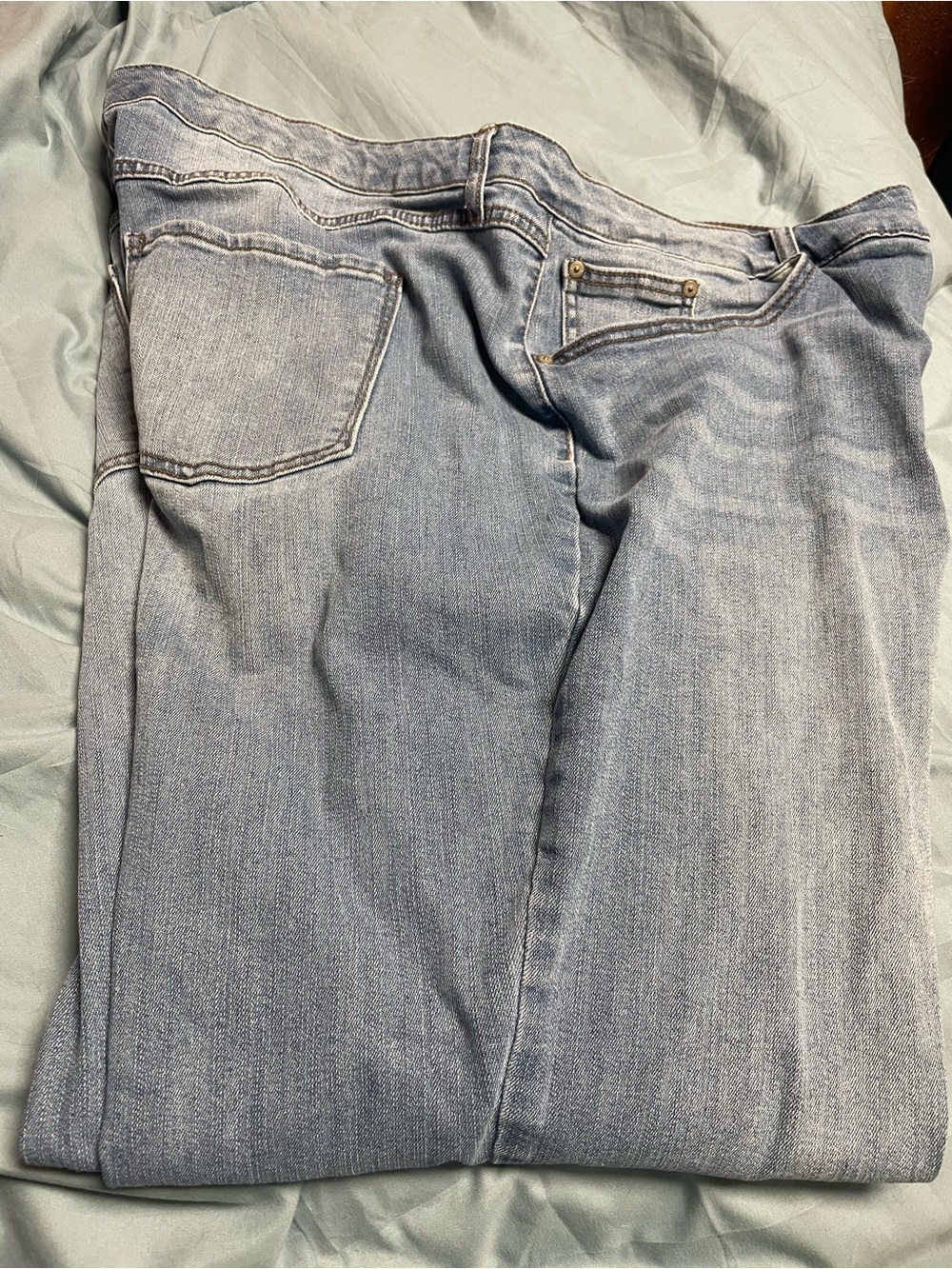 Terra & Sky Light Blue Straight Leg Jeans